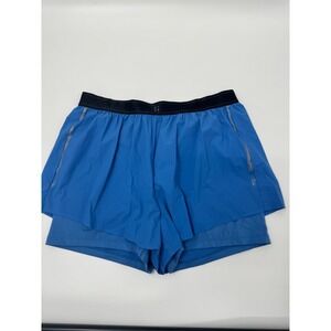 Sports Illustrated Men's 2-in-1 Running Shorts Blue Size L / Liner Athlethic